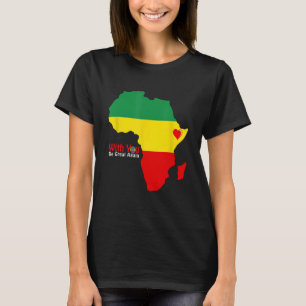 La camiseta del orgullo etíope Dr. Abiy Ahmed se u