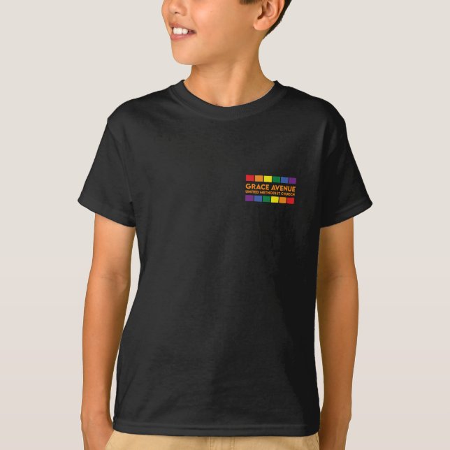 La camiseta del orgullo infantil (Anverso)
