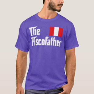La camiseta del padre Pisco divertida bandera peru