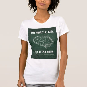 La camiseta del paradoxo del conocimiento