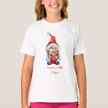 La camiseta del pequeño ayudante del Chica rojo Gn