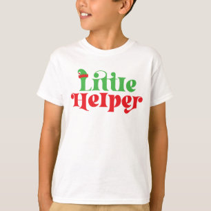 La camiseta del pequeño ayudante del elfo, joven d