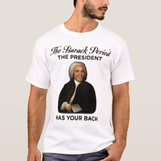 La camiseta del período de Barack