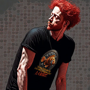 La camiseta del pez jengibre