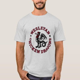 La camiseta del pollo de los hombres metodistas de