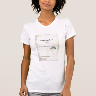 la camiseta del polluelo del scriptchat