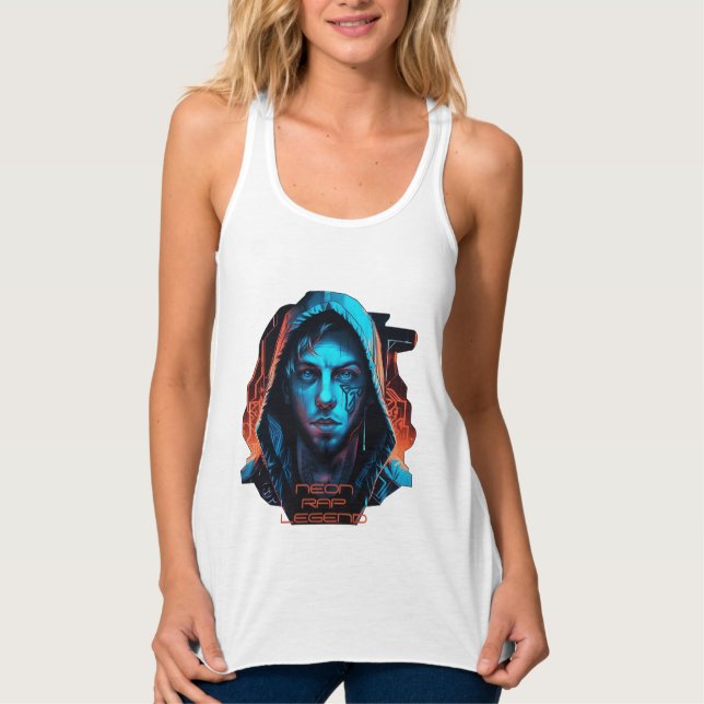 La camiseta del rapero Tank Top (Anverso)