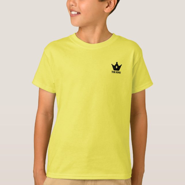 La camiseta del rey (Anverso)