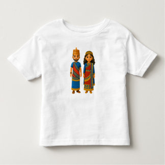 La camiseta del rey y la reina