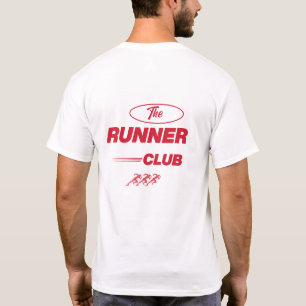 La camiseta del Runner Club: diseño atlético rojo