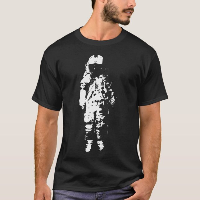 La camiseta del solitario Astronauta Chicos - Mayo (Anverso)