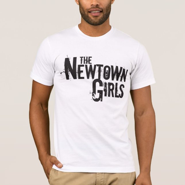 La camiseta del texto de los chicas de Newtown - (Anverso)