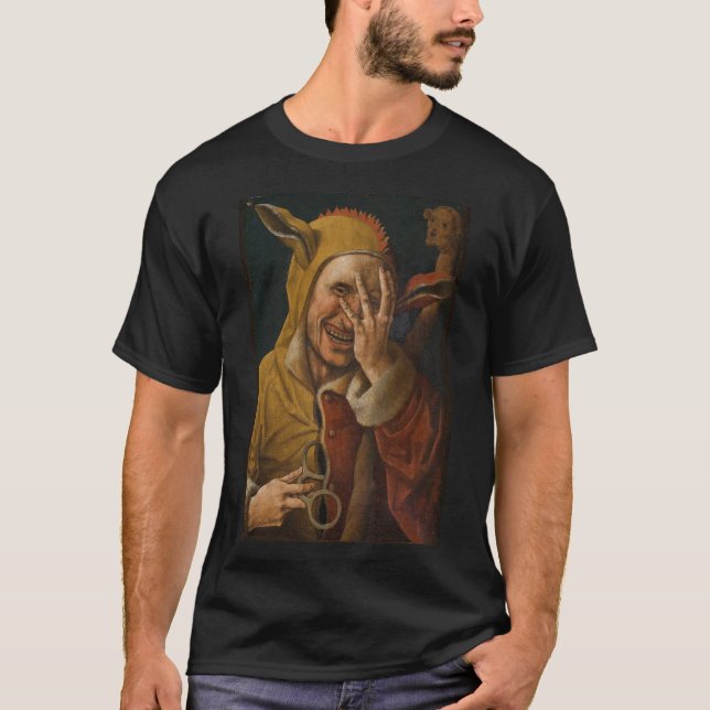 La camiseta del tonto que ríe (Anverso)