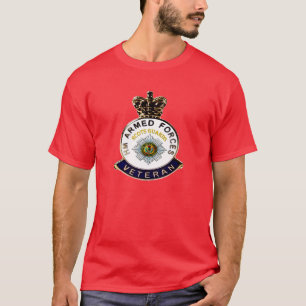 La camiseta del veterano escocés de los guardias