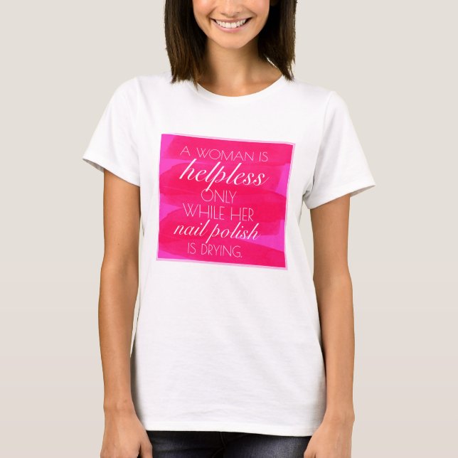 La camiseta divertida de las mujeres (Anverso)