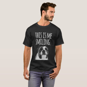 La camiseta divertida del bulldog inglés esto es