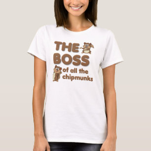 La Camiseta Divertida del Jefe de Todas las Ardill