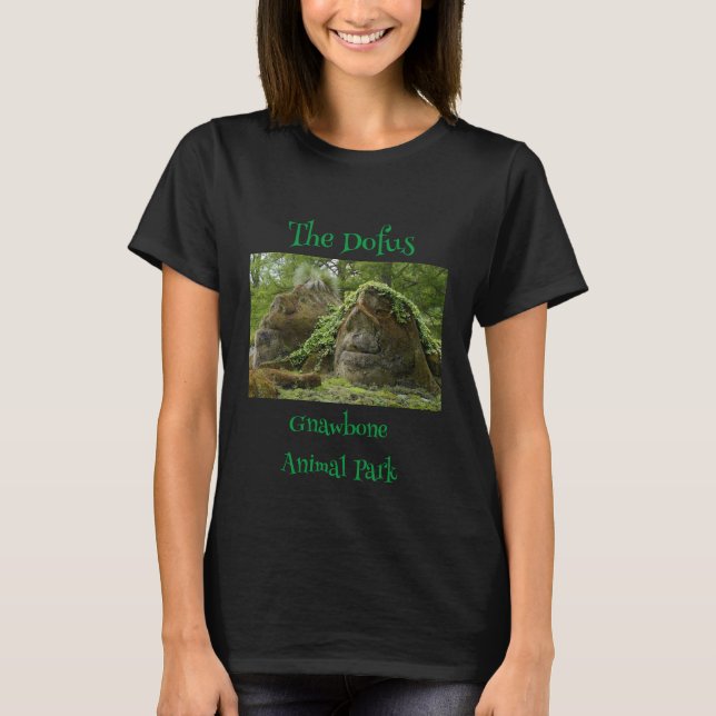 La camiseta Dofus Gnawbone Animal Park  (Anverso)