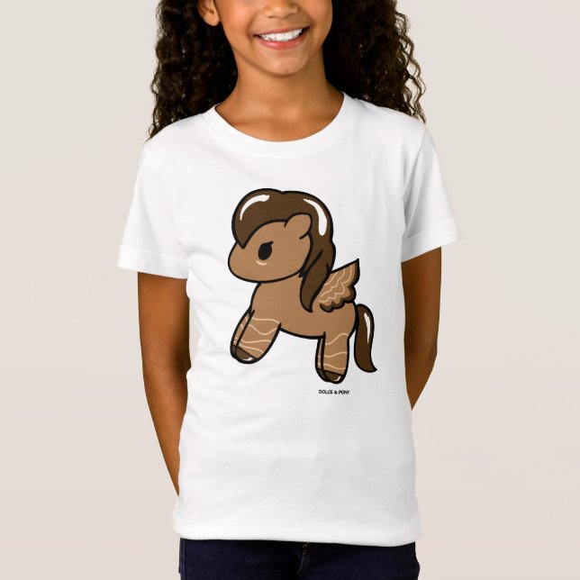 La camiseta Dolce de los chicas del chocolate el (Anverso)