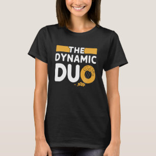 La Camiseta Duo Dinámico Mac Cheese Diversión para