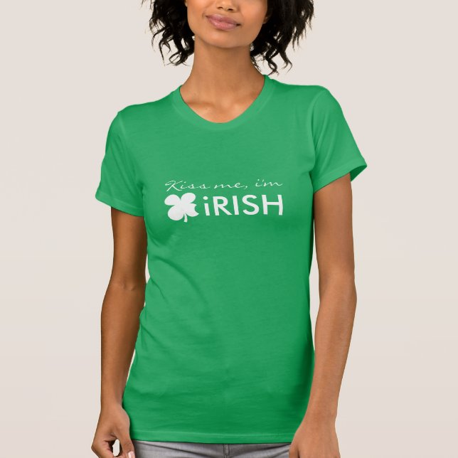 La camiseta el | del día de St Patrick lindo me (Anverso)