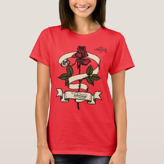 La camiseta El día de San Valentín perfecta - Una  (Anverso)