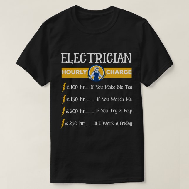 La camiseta electrónica IBEW Union Dad T Shirt Ret (Diseño del anverso)