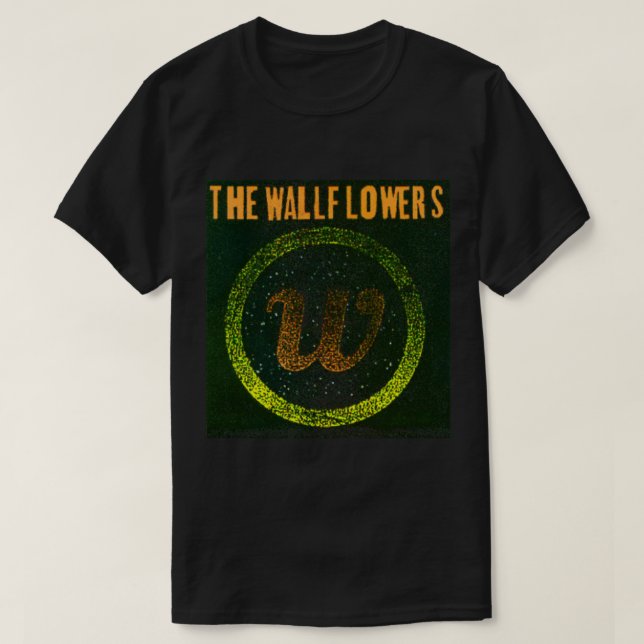 La camiseta esencial de la banda Wallflowers (Diseño del anverso)