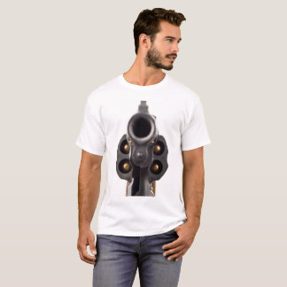 La camiseta especial del revólver de la policía