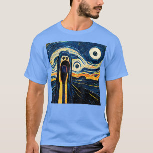 La camiseta estridente de la noche