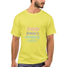 La camiseta favorita de Daddy de todos los conejos