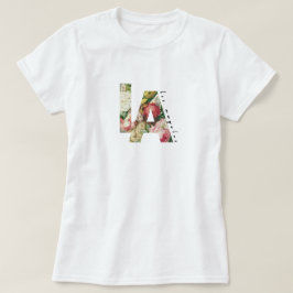 La camiseta floral Tri-Blend de Los Ángeles