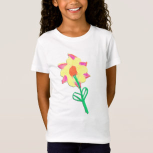 La camiseta florida de Jasmin