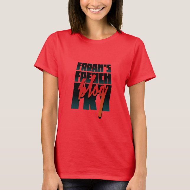 La camiseta francesa de Faran se enoja (Anverso)