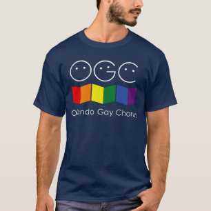 La camiseta gay de los hombres del estribillo de
