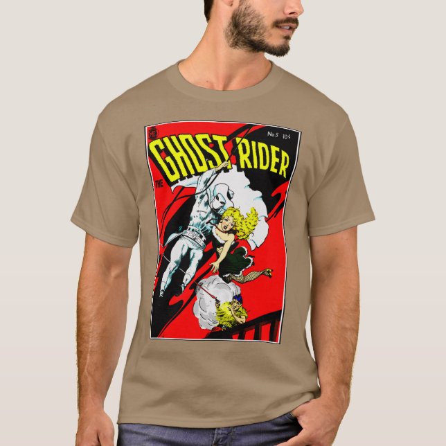 La camiseta Ghostrider de los años 50 (Anverso)