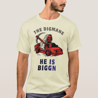 LA CAMISETA GRÁFICA DE DIGGMAN, ES GRANDE Y DIVERT