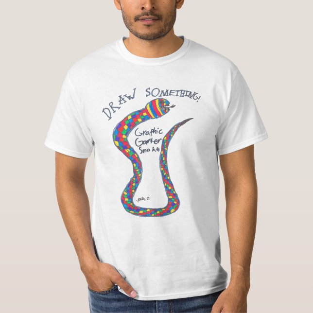 La camiseta gráfica de la serpiente Peter (Anverso)