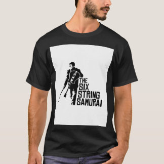 La camiseta gráfica de seis cuerdas de Samurai