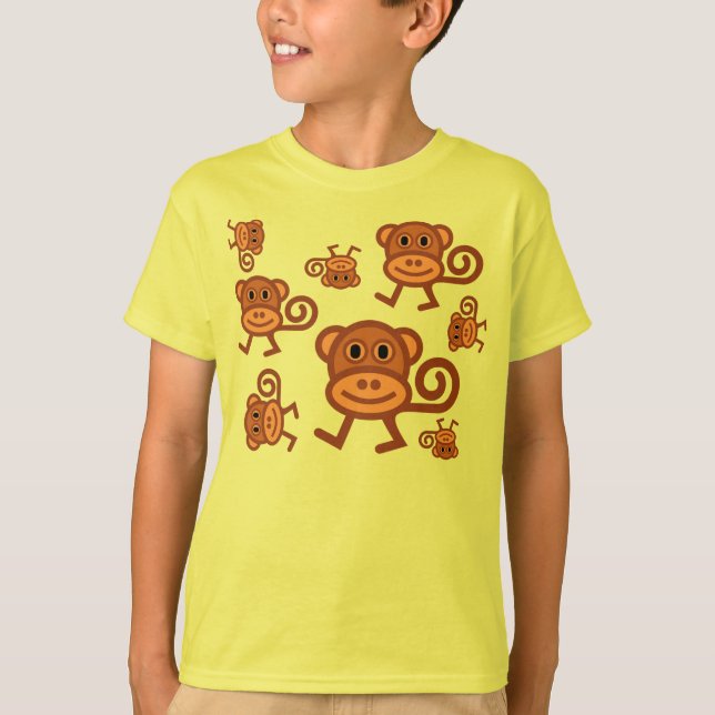 La camiseta gráfica del niño de Munky (Anverso)