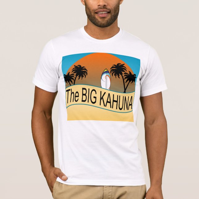 La camiseta grande de Kahuna para el día de padre (Anverso)