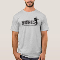 La camiseta gris del parador