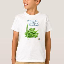 La camiseta "Human Beans" del planeta Podz™