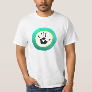 La camiseta humana de la bandera