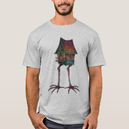 La camiseta hut de Baba Yaga, del folclore eslavo