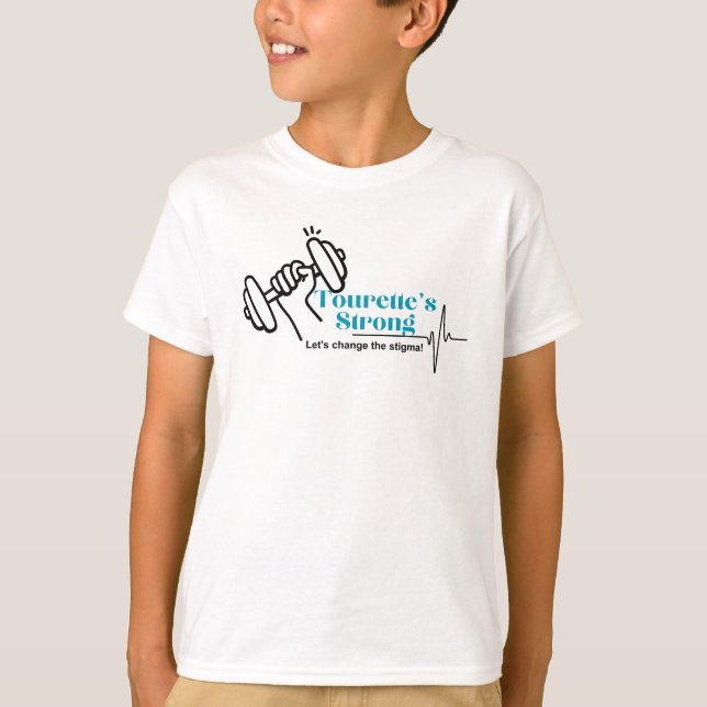 La camiseta infantil fuerte de Tourette (Anverso)