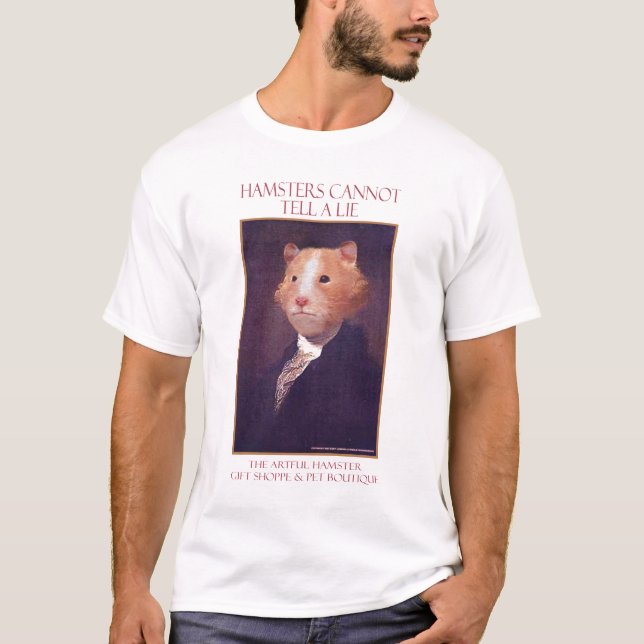 La camiseta ingeniosa de George del hámster (Anverso)