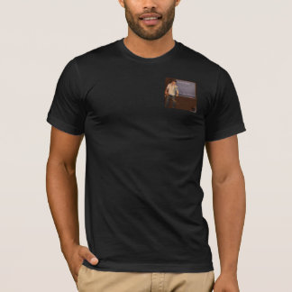 La camiseta izquierda del logotipo del pecho con