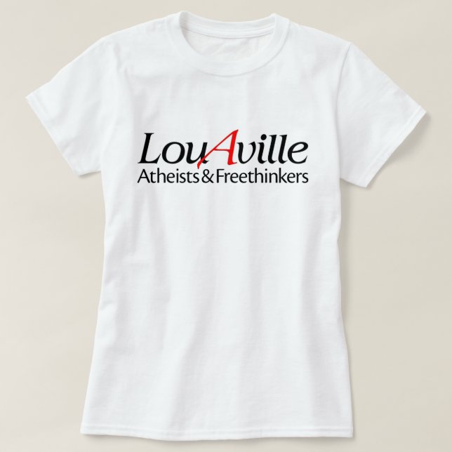 La camiseta LAF de las mujeres básicas (Diseño del anverso)