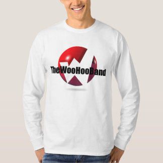 La camiseta larga de la manga de la banda de Hoo